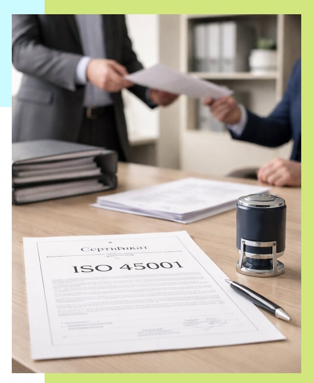Сертификат ISO 45001 в Волгодонске под ключ от 49244 р. | Сертэкс